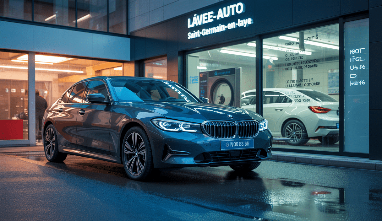 Comparatif des coûts et de la durabilité entre lavage manuel spécialisé et lavage automatique pour BMW à Saint-Germain-en-Laye